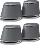 New Open Box Amazonbasics Pair Of 2 Usb Powered Computer Speakers Silver (amx). Fixed Price $34.95.