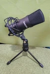 Cascha HH5050U Usb Condenser Microphone Set W/ Shock Mount Table Stand. Fixed Price $18.99.