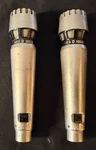 2-AKG D1000E Vintage Cardioid Dynamic Microphones W/b-m-s Voicing Switch + Clips. Fixed Price $216.00.