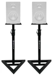 (2) Rockville Adjustable Studio Speaker Stands For Samson M50. Fixed Price $64.95.