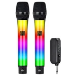 5 Core Microphone Wireless Karaoke Singing Rechargeable Microfono Lights. Fixed Price $37.99.
