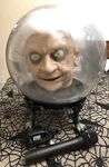 Gemmy Spirit Ball Mr Shivers Large Animated Talking Head Halloween Microphone. Fixed Price $120.00.
