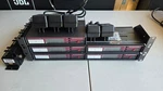 Lot 5 Sennheiser EW100 G2 Receiver W/rack Mount With Adaptors & Wires + Plug. Fixed Price $425.00.