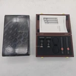 Neumann Km 184 Professional Small Diaphragm Condenser Omni Stereo Set Microphone. Fixed Price $870.00.