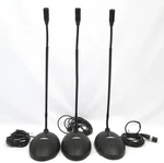 Lot 3X Electro Voice Ev Pc Desktop 18" Gooseneck Condenser Microphone Xlr 3-PIN. Fixed Price $499.99.