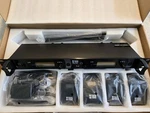 4 Receivers Wireless In Ear Monitor System Pro Audio W/ Transmitter 550-580MHZ. Fixed Price $199.99.