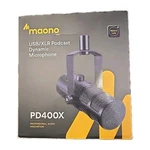 Maono PD400X Usb Xlr Podcast Dynamic Microphone. Fixed Price $95.00.