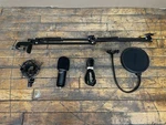 Neewer NW-700 Studio Condenser Microphone Kit With Stand, Filter & Shock Mount. Fixed Price $27.00.