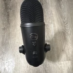 Blue Yeti Usb Microphone Black Gain Control Multiple Polar Patterns Mute Button. Fixed Price $80.00.