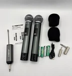 Dual Digital Wireless System, W/2 Handheld Dynamic. Fixed Price $53.99.