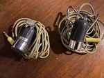 Pair Of Vintage Dynamic Microphones WM-2006K/20K Ohm Stands. Fixed Price $50.00.
