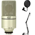 Mxl 990 Large-diaphragm Condenser Microphone With Desktop Boom Stand Pop. Fixed Price $149.69.
