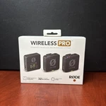 Rode Wireless Pro Dual-channel Lavalier Microphone System (0943). Fixed Price $249.99.