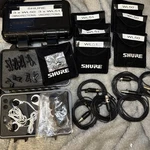 Shure WL50 & WL51 3 Of Each Qty 6 Wireless Hard Case Clips, Wndscrns, TA4F Con. Fixed Price $399.99.