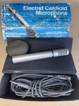 Realistic 33-1080 Back Electret Cardioid Microphone W/cord. Fixed Price $51.70.