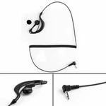 5X 3.5MM Listen Only G Shape Earpiece Headset For Radio Speaker Mic. Fixed Price $19.78.