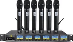 Proreck MX66 6-CHANNEL Uhf Wireless Microphone System With Hand-held Mics. Fixed Price $170.99.