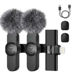 Wireless Lavalier Microphone For Iphone/ipad With Noise Reduction, Mini Micro.... Fixed Price $25.04.