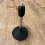 Used Monacor MS-2 Microphone Stand. Fixed Price $29.95.