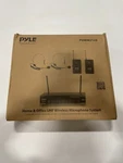 Pyle PDWM2122 Black Home & Office Uhf Wireless Microphone System. Fixed Price $29.24.