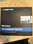 Phenyx Pro Ptu 52 Wireless Handheld Dynamic Microphone System Black. Fixed Price $140.00.
