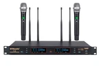 Gtd Audio 2X100 Ch Uhf Diversity Wireless Hand Held Microphone System F-36. Fixed Price $149.00.