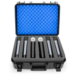 Casematix Wireless Microphone Holds 12 Handheld Mics & Accessories Foam. Fixed Price $59.99.