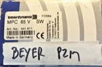 Beyer Dynamic P2M Condenser Boundary Microphone W/cable Dented. Fixed Price $75.00.