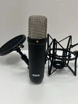 Rode NT1/P48 Condenser Microphone Kit W/ Shock Mount & Pop Filter Clean. Fixed Price $147.35.