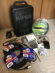 Mipro MA705 Portable Pa Audio System Amplifier PG81 Microphone + Wireless Head. Fixed Price $349.00.