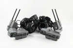 Lot 4 Anchor Prolink 500 Remote With Headsets (H-2000S) & Hardcas #G217. Fixed Price $316.21.