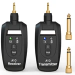 Wireless System Built-in Rechargeable Transmitter Receiver For Electric Guitar. Fixed Price $19.31.