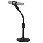 Geekria Tabletop Microphone Stand, Adjustable Desk Holder. Fixed Price $22.99.
