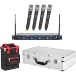 Vocopro UHF-5800 Plus 4-MIC Wireless System With Bag Band 9 Refurbished. Fixed Price $439.99.