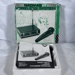 Nady Wireless Handheld Microphone System Receiver Ht Transmitter. Fixed Price $18.88.