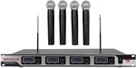 RWM4200VH Vhf Wireless Quad Mic System For Karaoke & Churches, Lcd Display. Fixed Price $224.99.