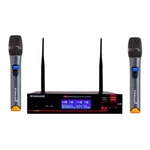 Staraudio Dual Channel Wireless Uhf Set 2CH Handheld Disco Church Microphone. Fixed Price $88.98.