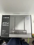 Phenyx Pro Dual Uhf Wireless Microphone System PTU-71-2B. Fixed Price $100.00.