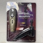 Cad Audio U37 Usb Studio Recording Microphone W/ Desktop Stand, Clip Cbl. Fixed Price $29.99.