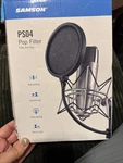 Samson PS04 4.75" Microphone Pop Filter W/ 8" Flexible Boom+clamp. Fixed Price $20.00.