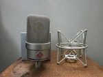 Neumann Tlm 49 Large Diaphragm Condenser Microphone W/box & Shock Mount. Fixed Price $1100.00.