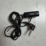 Aiwa Black 3.5MM Trs Jack Stereo Compact Portable Wired Lavalier Microphone. Fixed Price $14.99.