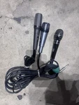 Vintage Lot Of (3) Shure 580SA Audio 2000S ADM1063 Vantage RS-75 Microphone. Fixed Price $188.00.