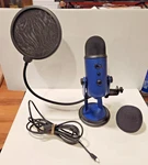 Blue Yeti X A00104 Usb Studio Microphone Streaming Podcasting Tested Pop Filter. Fixed Price $29.41.