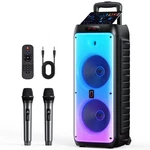 Jyx Deep Bass Stereo Bluetooth Speaker With Wireless Microphone Party Wedding. Fixed Price $101.99.