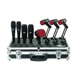 Heil HDK-8 Ultimate Professional Drum Microphone Collection With Case. Fixed Price $1499.99.