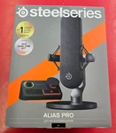 Steelseries Alias Pro Kit Xlr Mic + Stream Mixer! (WMP018042) (open Box). Fixed Price $130.00.