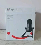 Fifine K678 Usb Podcast Microphone Vocal Recording Streaming Condenser. Fixed Price $19.99.