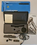 Audio-technica AT831A Unidirectional Battery, Lavalier Miniature Microphone. Fixed Price $59.00.