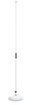 On-stage Stands MS7201W Round-base Mic White. Fixed Price $51.95.